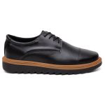 Oxford Masculino Sintético C/ Cadarços - 4003 Preto
