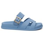 Sandália Feminina Casual C/ Ajuste Lateral - Azul