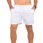 Short Linho Masculino Bermudinha - Branco