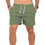 Short Linho Masculino Bermudinha - Verde