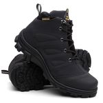 Coturno Masculino Preto REF 5001