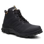 Coturno Masculino Preto REF 5001