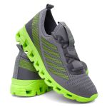 Tênis Masculino REF OPTIMUS / Cinza+Verde