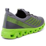 Tênis Masculino REF OPTIMUS / Cinza+Verde