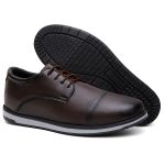 Sapato Masculino Oxford - Café