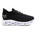 Tênis Masculino Ref RACER / PRETO-BRANCO