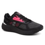 Tênis Feminino REF ZOOMFEM / PRETO-ROSA