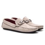 Mocassim Masculino Fivela - Branco