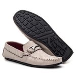 Mocassim Masculino Fivela - Branco