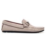 Mocassim Masculino Fivela - Branco