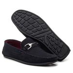 Mocassim Masculino Fivela - PRETO