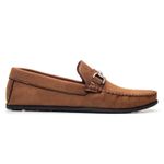 Mocassim Masculino Fivela - Camel