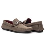 Mocassim Masculino Fivela - Cinza