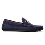 Mocassim Masculino Fivela - Azul