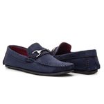 Mocassim Masculino Fivela - Azul