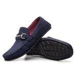 Mocassim Masculino Fivela - Azul