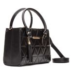Bolsa Madri Bordada Preto