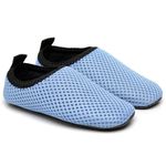 Sapatilha neoprene infantil azul claro