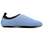 Sapatilha neoprene infantil azul claro