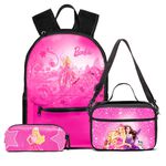 Kit Mochila c/ bolso Barbie 