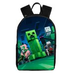 Kit Mochila Simples Minecreft