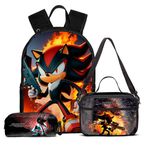 Kit Mochila Simples Sonic 1