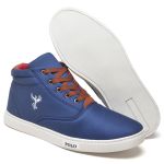 Sapatenis Bota Polo Masculino Azul