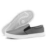 Iate Slip on Casual Cinza