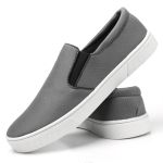 Iate Slip on Casual Cinza