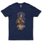 Camiseta De Algodão Masculino E Feminino Católica Frase São Francisco De Assis
