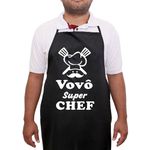 Avental Oxford de cozinha Personalizado Vovô Super Chef