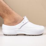 Babuche Antiderrapante BB60 Branco Soft Works 