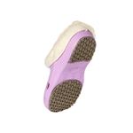 Babuche Antiderrapante Com Pelo BB33 Ameixa Soft Works