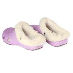 Babuche Antiderrapante Com Pelo BB33 Ameixa Soft Works