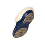 Babuche Antiderrapante Com Pelo BB33 Azul Marinho Soft Works