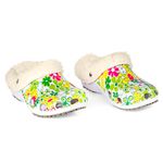 Babuche Antiderrapante Estampada Com Pelo BB34 Soft Works