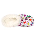 Babuche Antiderrapante Estampada Com Pelo BB34 Soft Works