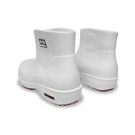 Bota Cano Curto Antiderrapante Com Biqueira BB84 Branco Soft Works