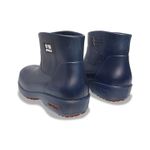 Bota Cano Curto Antiderrapante Com Biqueira BB84 Azul Marinho Soft Works