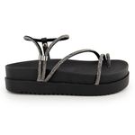 Sandalia Flatform Isa Preto