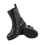 Coturno Biker Boots Preto