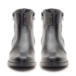Bota Feminina Couro Cano Curto Preta