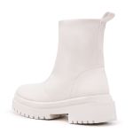 Coturno Feminino Chelsea Off White