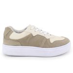 Tênis Feminino Casual Cinza Talita