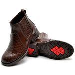 Bota Botina Infantil Marrom
