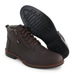 Bota Casual Masculino Café