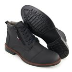 Bota Casual Masculino Preto