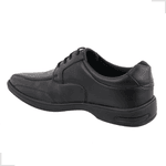 Sapato Social Casual Cadarço Preto