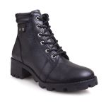 BOTA COTURNO FEMININA COURO M001