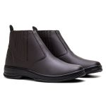 Botina Masculina Casual Ref. 1401 Café – Estilo Clássico e Conforto Garantido